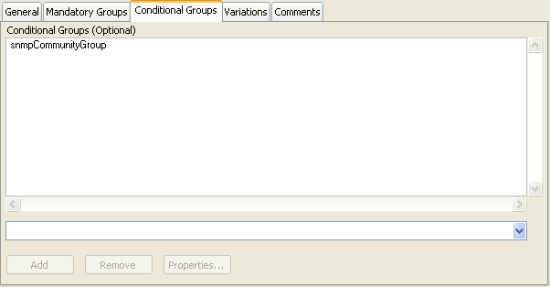 Conditional Groups Page
